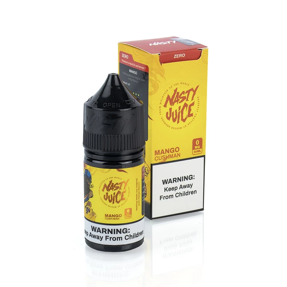 Cush Man Mango Cush Man - Nasty Salt | 30Ml Vape Juice | 35MG,50MG  Indian  Vape Nasty Salt E-LiquidBad