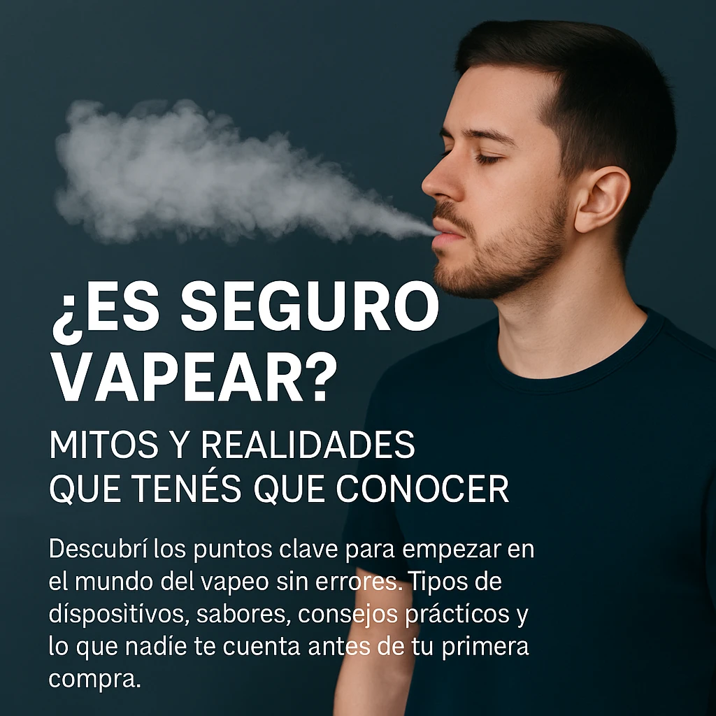 ¿Es seguro vapear?