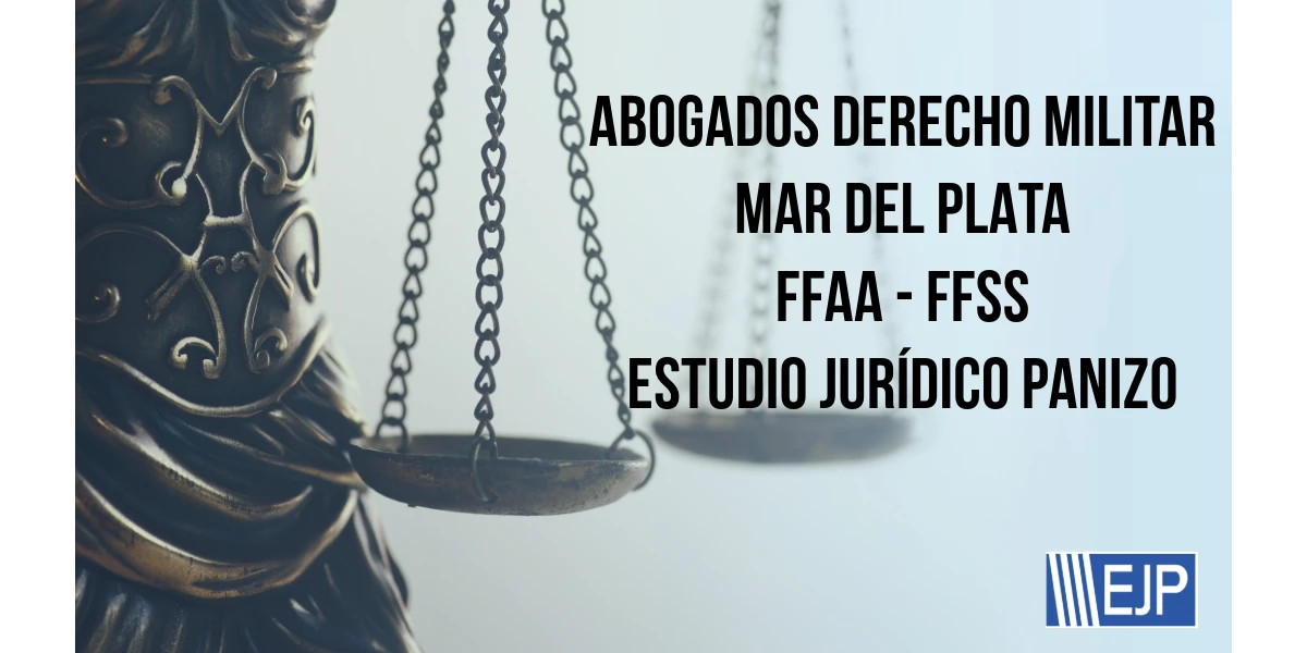 abogado derecho militar mar del plata FFAA FFSS estudio juridico panizo abogada