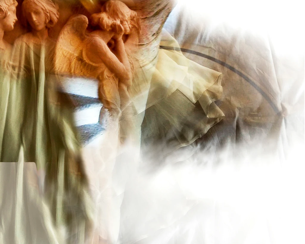 Relatos del cuerpo desplazado - Fotomontaje digital - El guardián - 80cm x 100cm - 2016