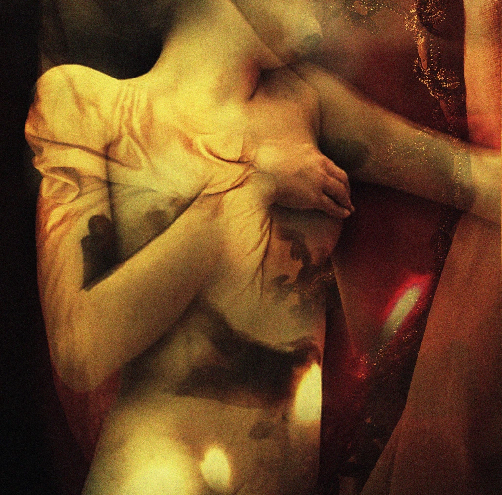 Relatos del cuerpo desplazado - Fotomontaje digital - Emilia - 80cm x 82cm - 2016