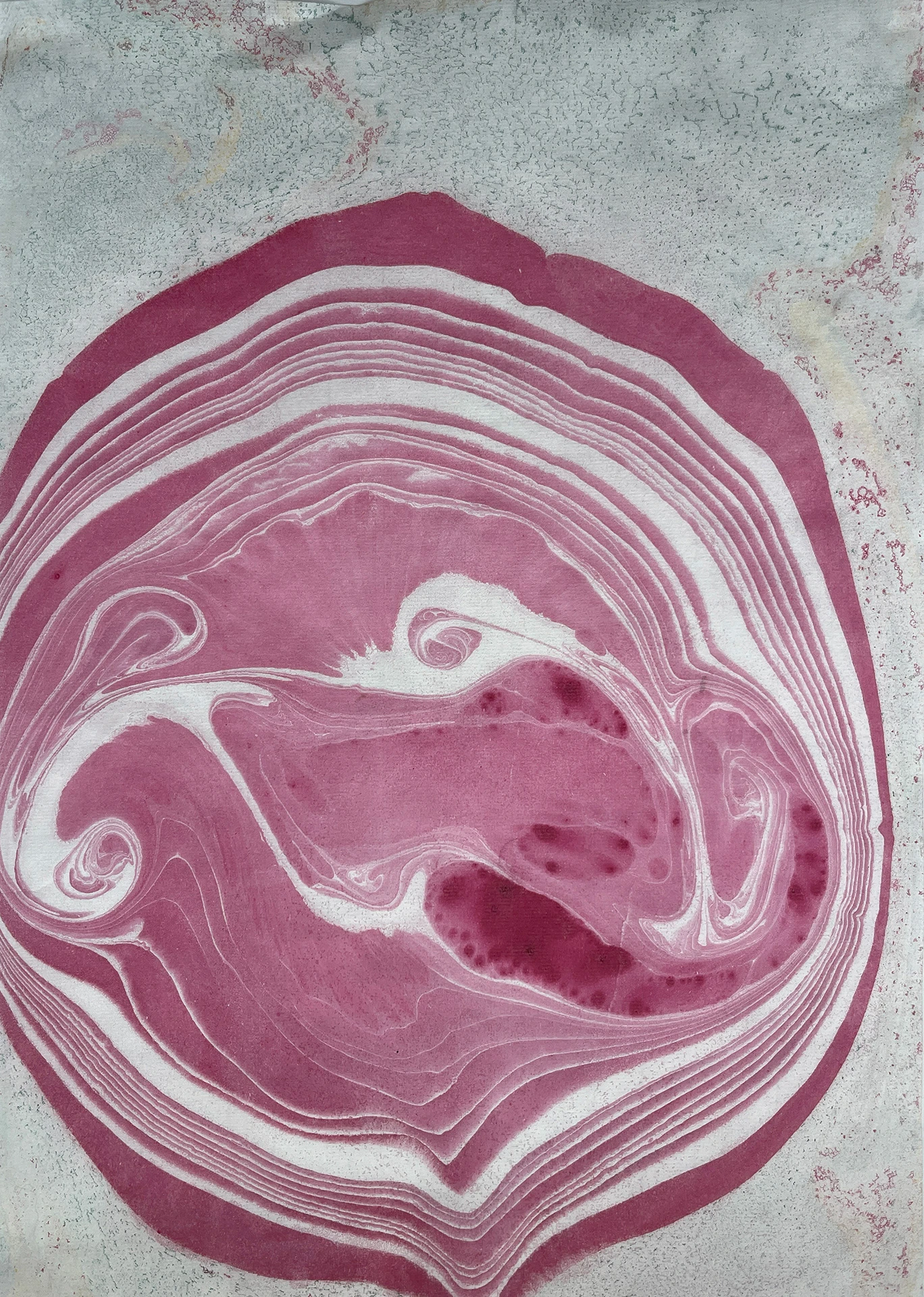 Texturas - Suminagashi - 35cm x 50cm - 2024