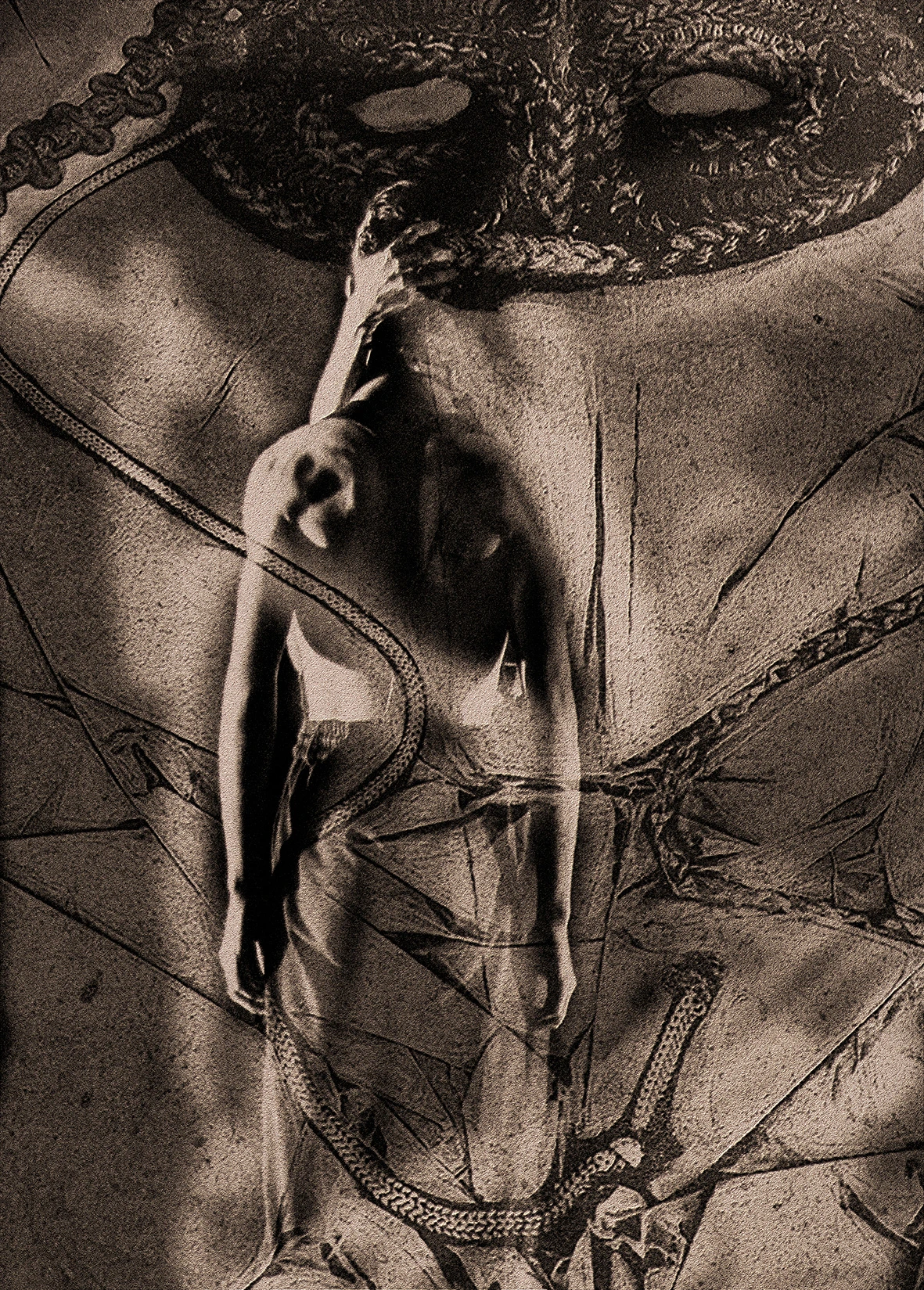 Ulrike - fotomontaje digital - 60cm x 84cm - 2024