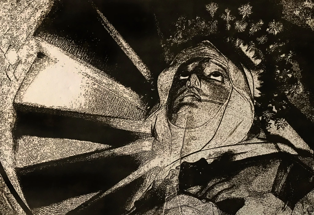 Santa Teresa - Litopoliester - 26cm x 36cm - 2019