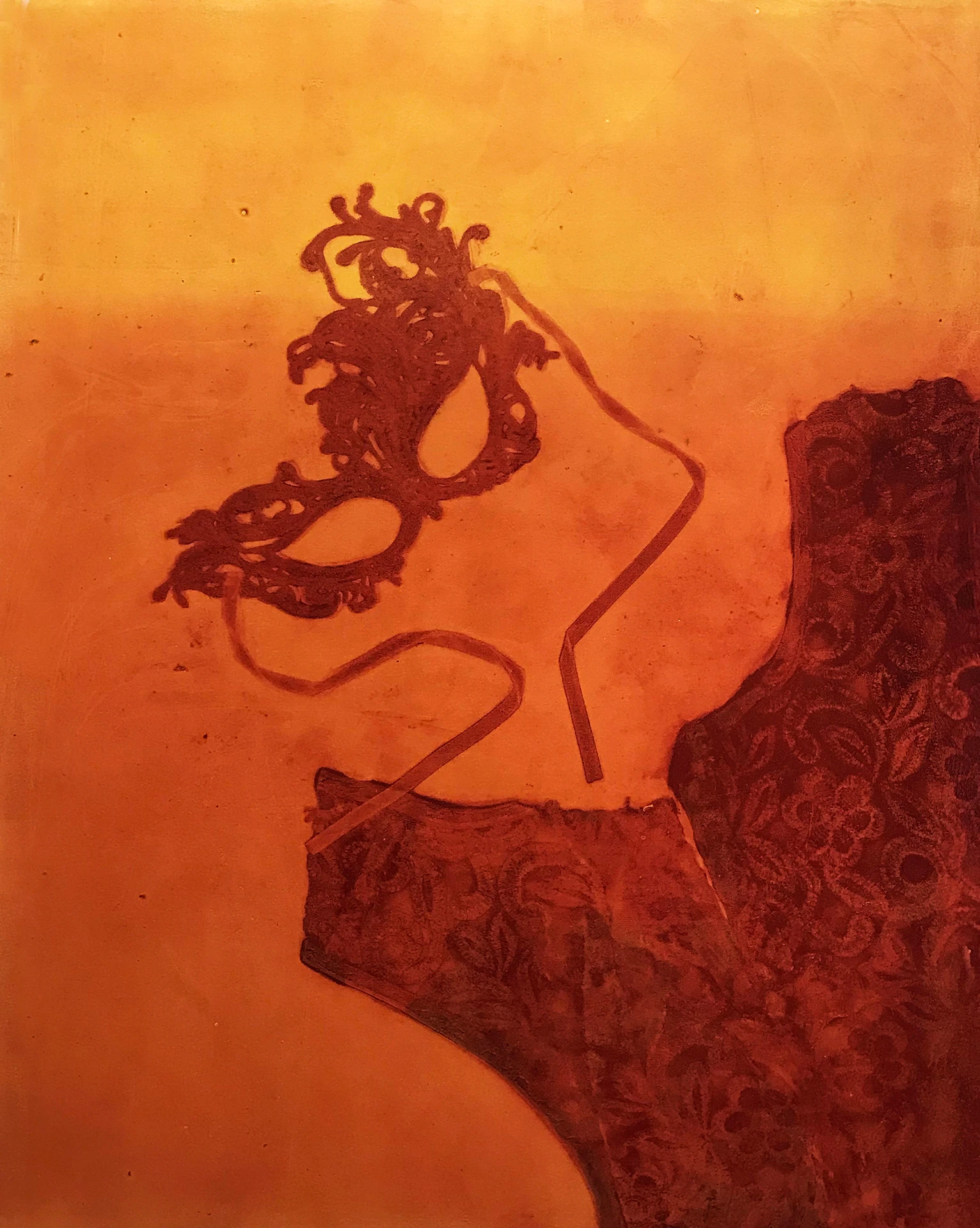 Sin titulo 4 - Monocopia - Gel biodegradable - impresión en canson edition de 240 - 50cm x 60cm -2017-18