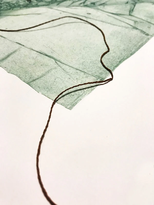 Descanso - Digitalización - Gel biodegradable y objeto - 50cm x 60cm - 2018