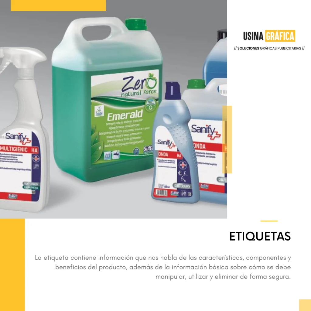 Etiquetas uso industrial