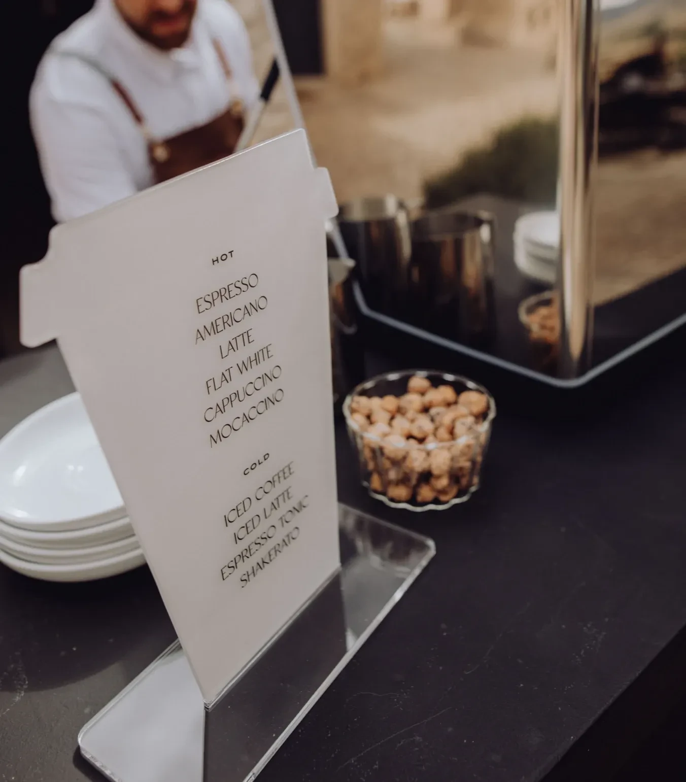 Kalter Kaffee und Espresso Martini, perfekt für Sommerhochzeiten