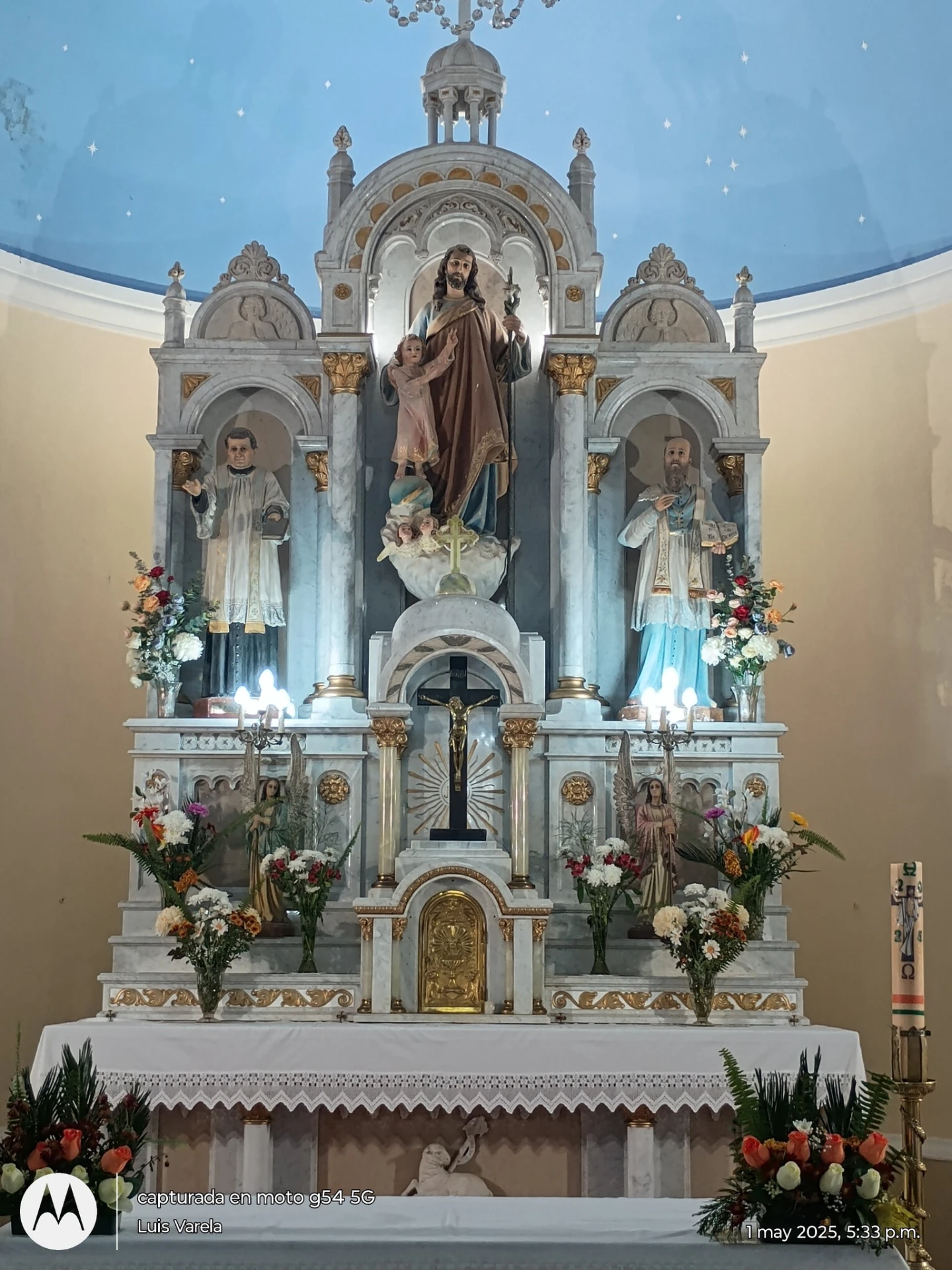 Colonia San José se desbordó de fe para honrar a su Santo Patrono en su santuario