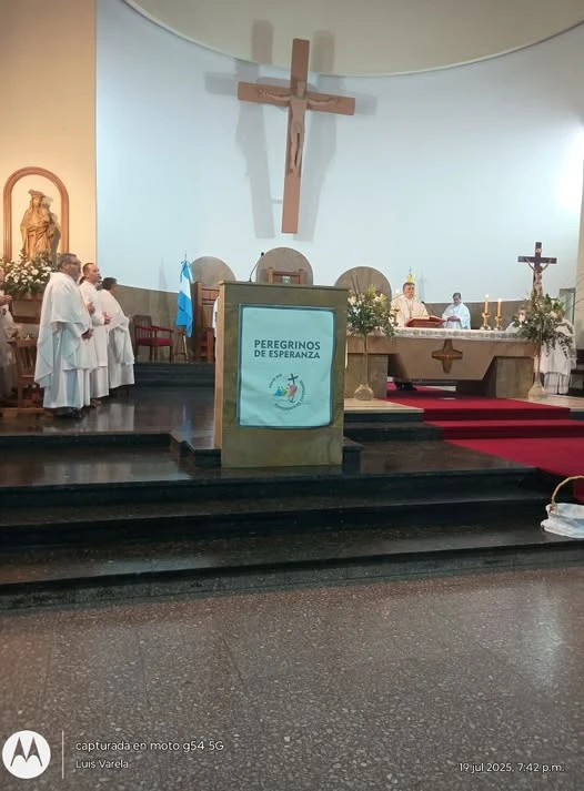 Despedimos a nuestro padre Obispo Raúl