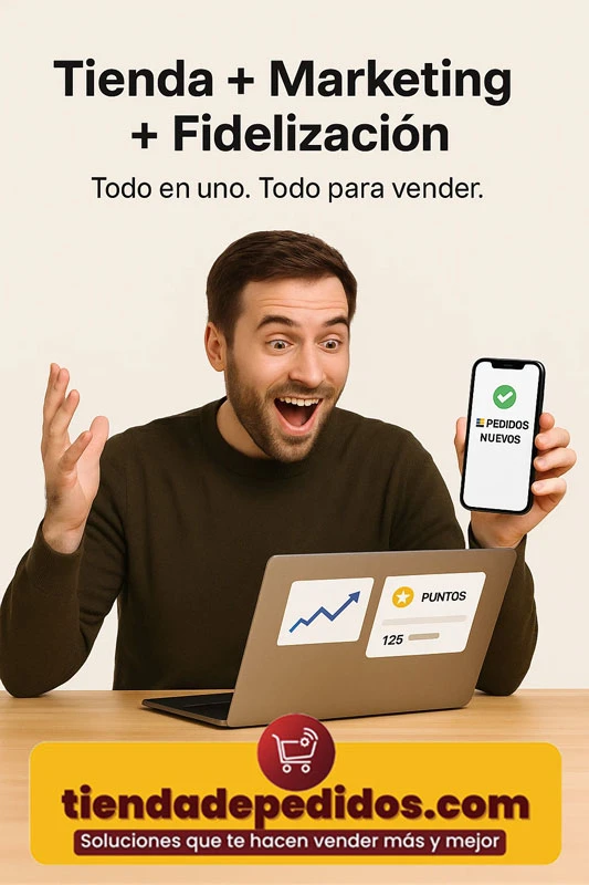Crear Tienda Online - logo tienda de pedidos