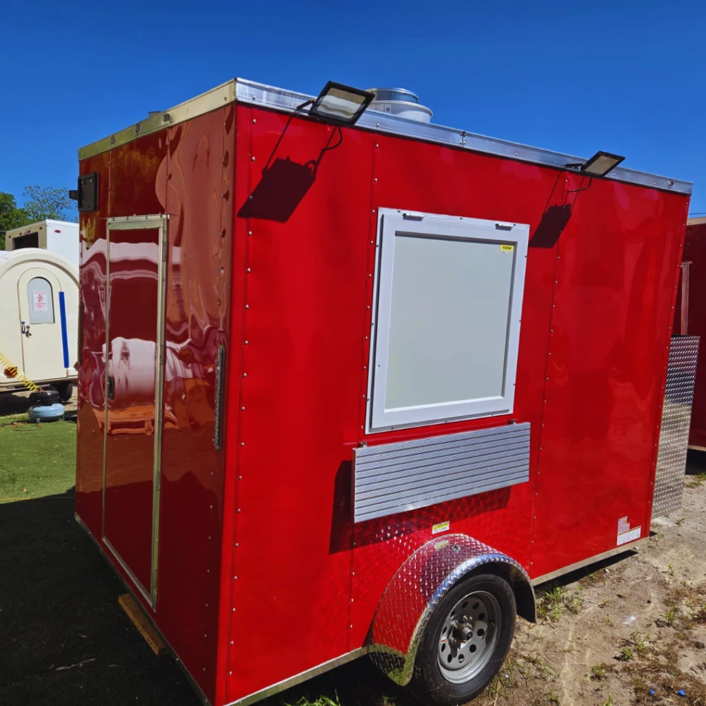 Red Mini Trailer - Big Impact in a Small Package!