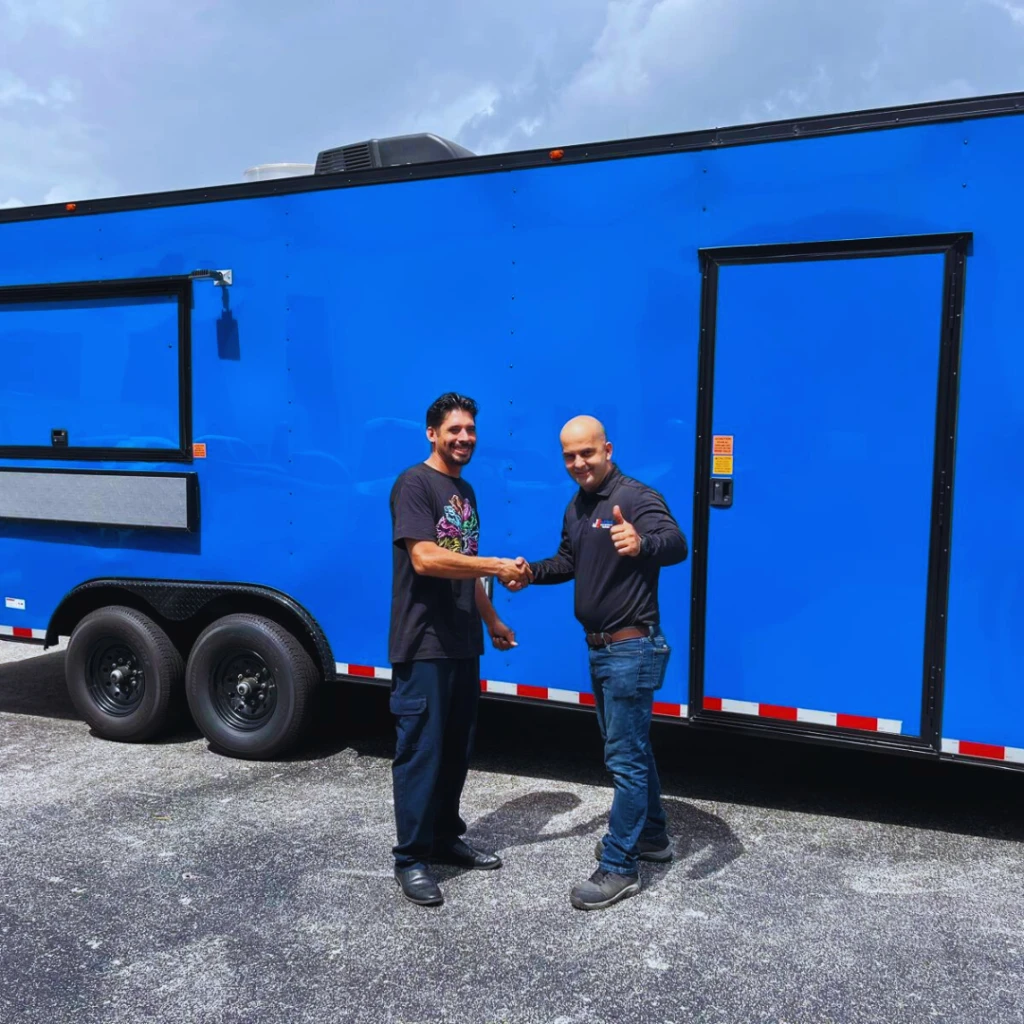 Blue Trailer - Built for Success! 🚚💙