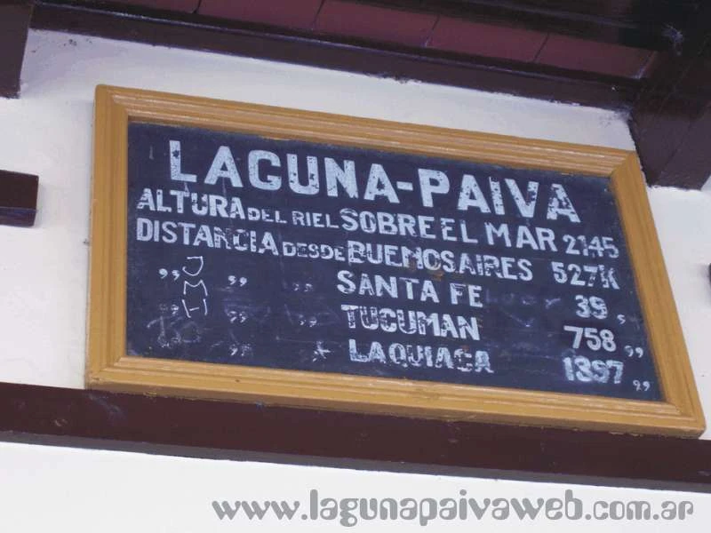 Estación de trenes Laguna Paiva