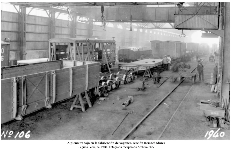 Revelando Historias de los Talleres Ferroviarios de Laguna Paiva