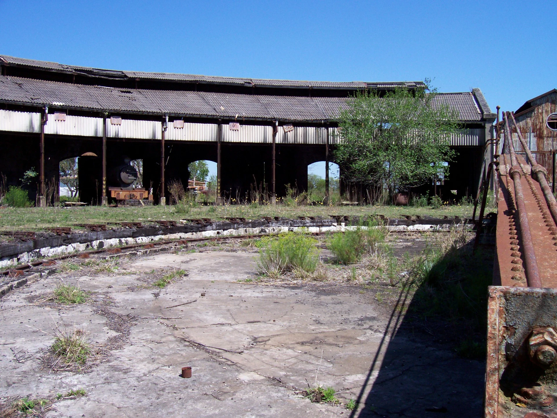 Deposito Locomotoras Laguna Paiva