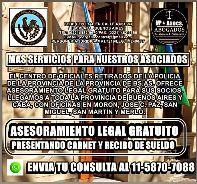 CENTRO DE OFICIALES RETIRADOS DE LA PROV. DE BS.AS.