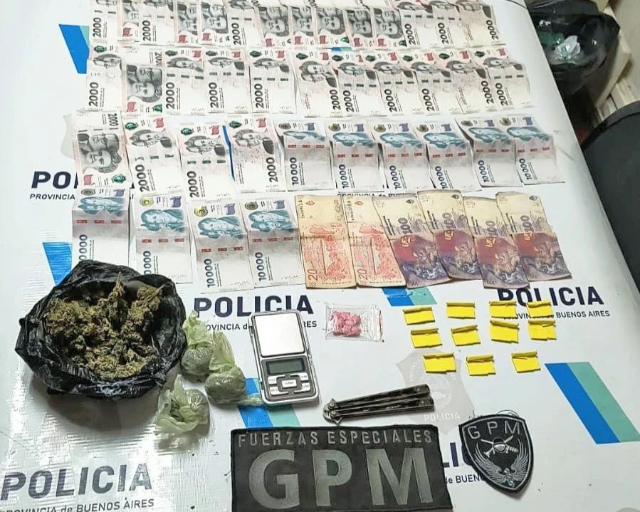 Tenía drogas sintéticas y marihuana: fue detenido en un patrullaje
