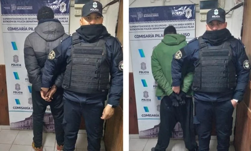 Capturan a dos delincuentes tras intento de robo en el Tren Belgrano Norte