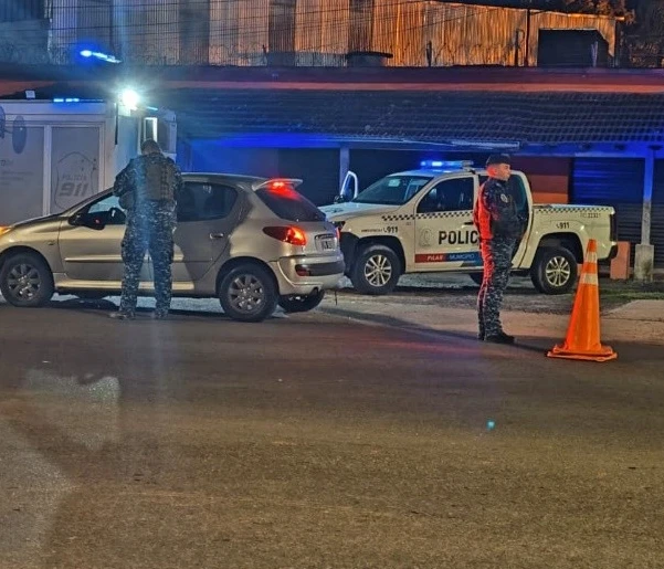 Fuerte operativo de seguridad en Pilar: 34 detenidos y controles en todo el distrito