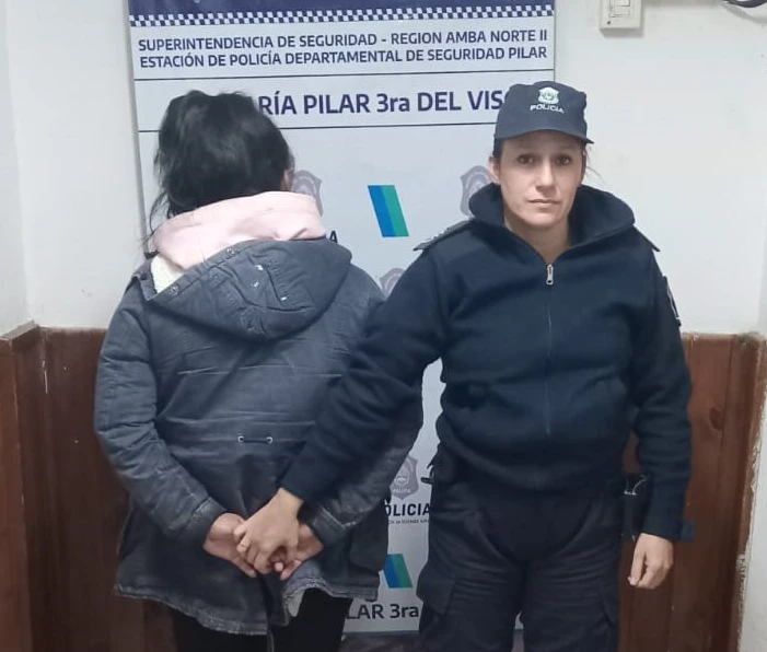 Detienen a una mujer vinculada al robo de una verdulería en Del Viso