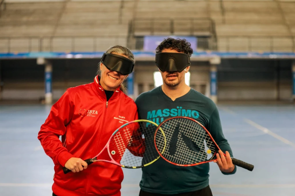 Pilar fue sede de la primera copa de tenis para ciegos