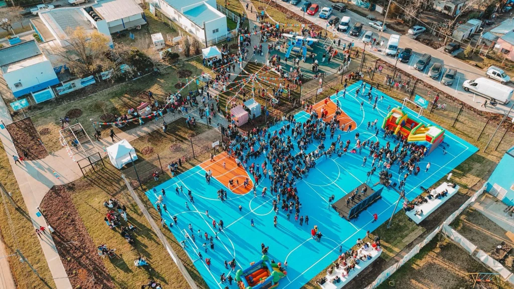 Pilarica ya tiene su plaza renovada para toda la comunidad