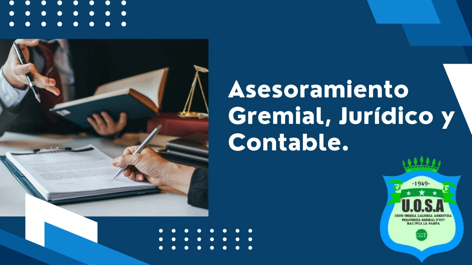 ASESORAMIENTO GREMIAL, JURIDICO Y CONTABLE