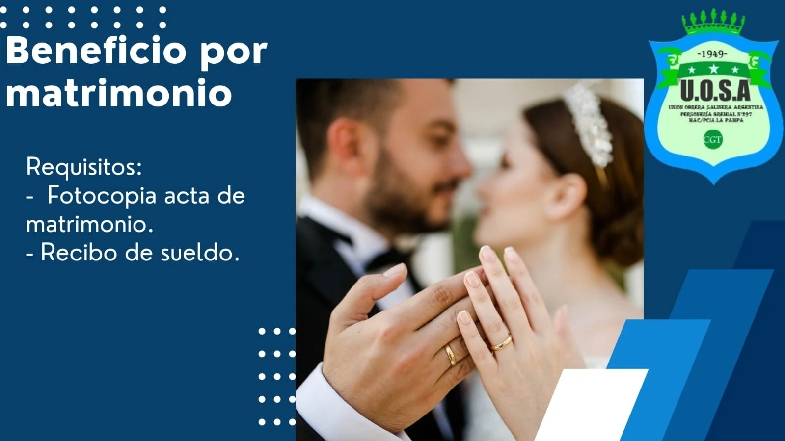 BENEFICIO POR MATRIMONIO