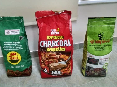 charcoal briquette