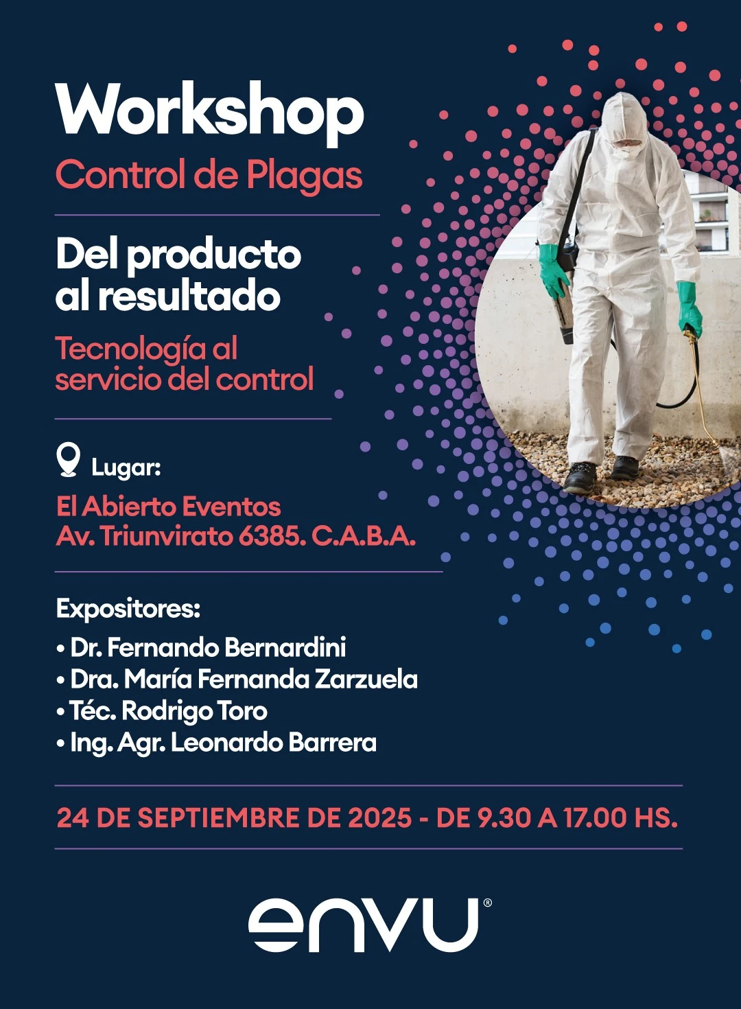 Workshop: Control de Plagas – “Del producto al resultado” (ENVU)