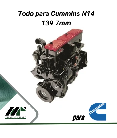 Todo para Cummis N14 139.7mm