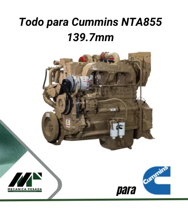 Todo para Cummis NTA855 139.7mm