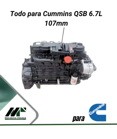 Todo para Cummis QSB 6.7L 107mm