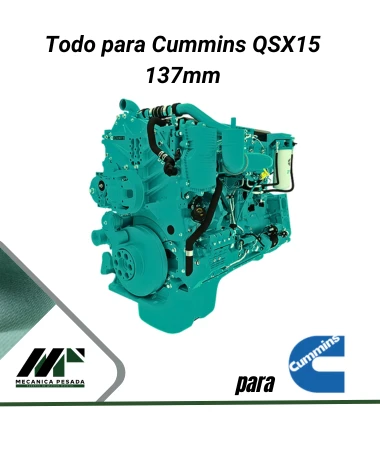 Todo para Cummis QSX15 137mm