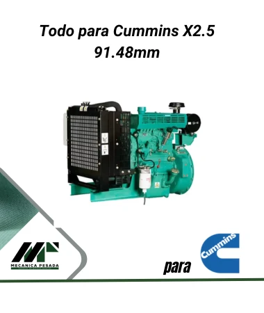 Todo para Cummis X2.5 91.48mm