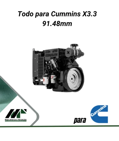 Todo para Cummis C3.3 91.48mm