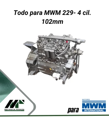 Motor para MWM 229 4 cilindros