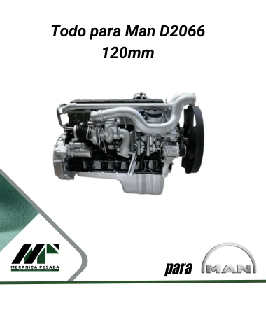 Todo para Man D2066 - 10.5L - 120mm