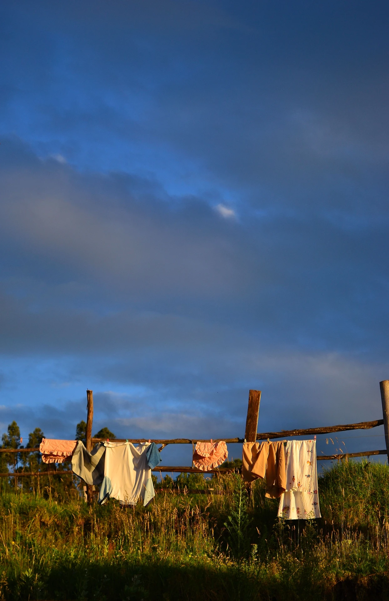 Secando la ropa al sol en Tuta