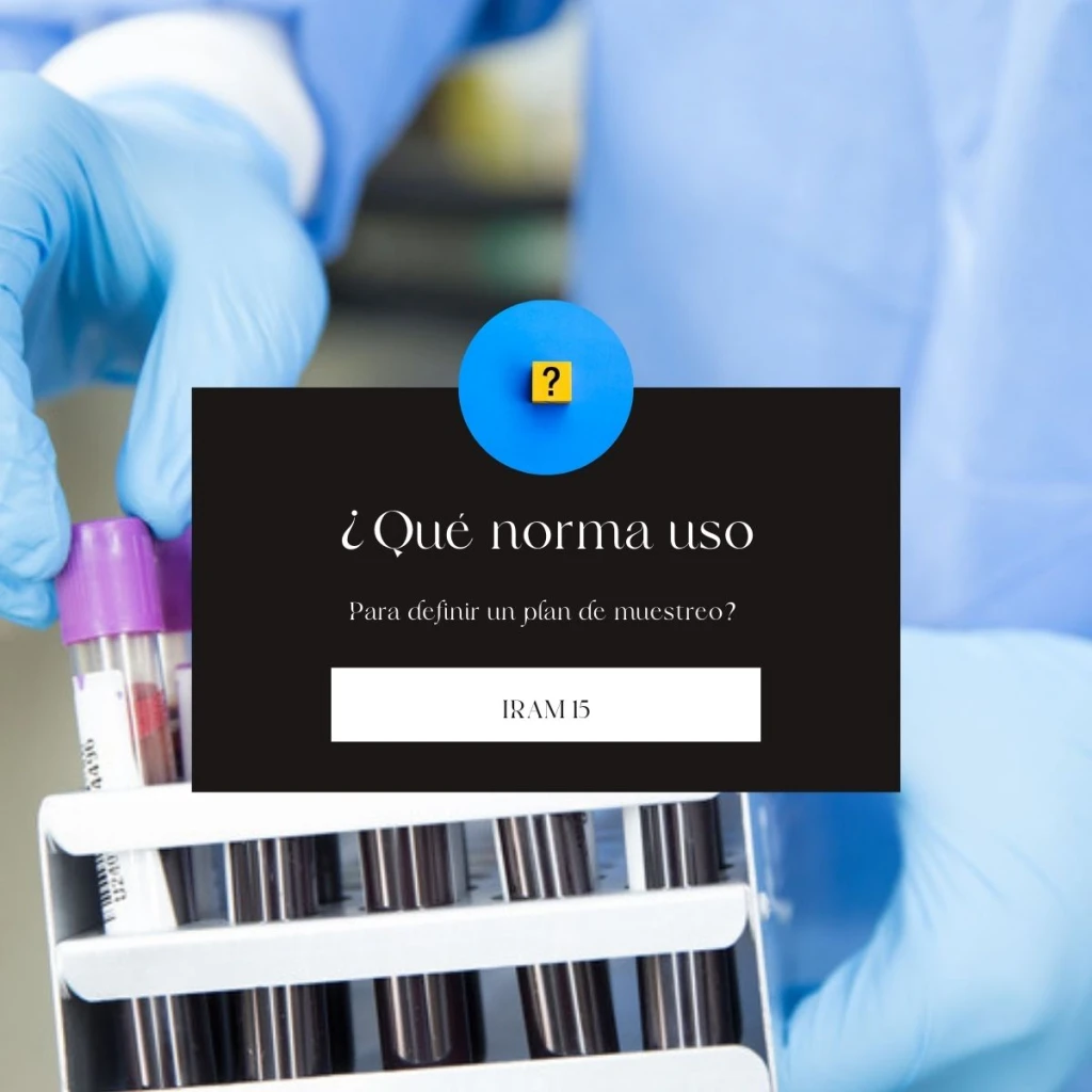 ¿Qué norma usar para un plan de muestreo?