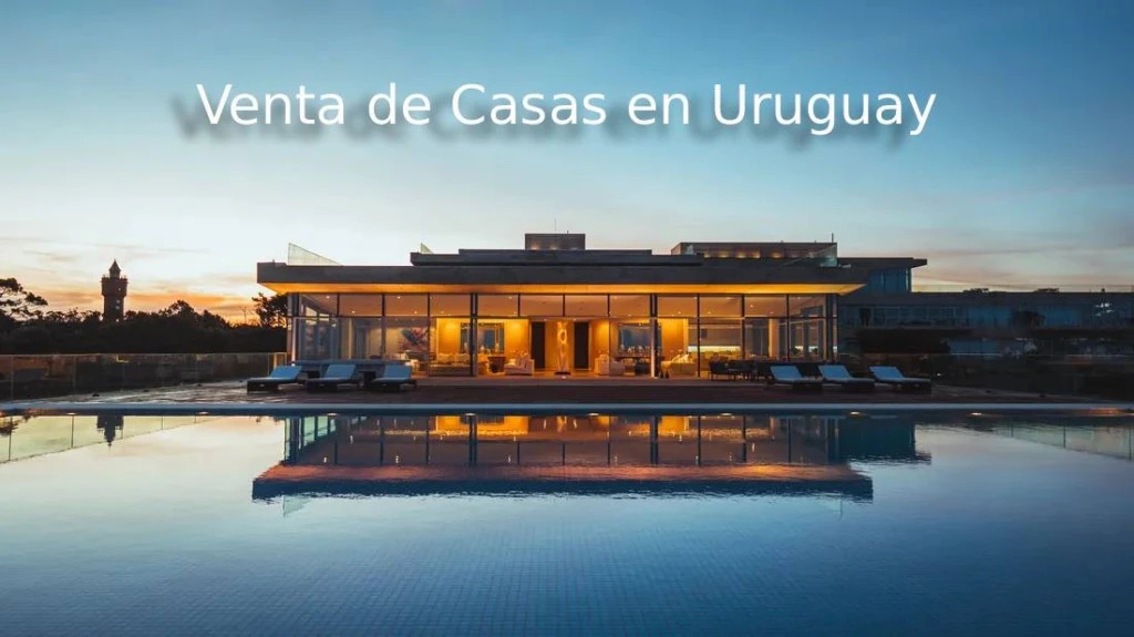 Venta de casas en Uruguay 