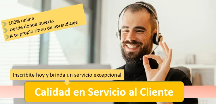 Curso online Calidad en Servicio al Cliente