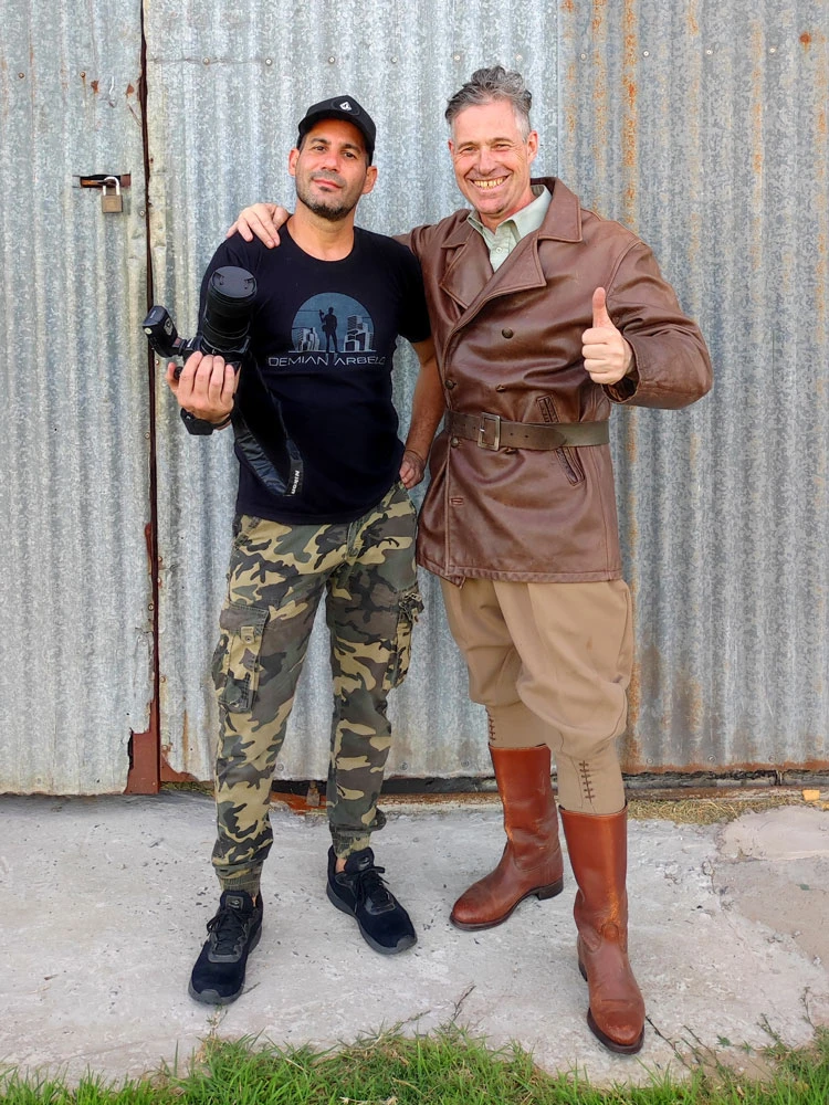 El Baron Rojo, Adelanto de Producción de fotos Gonzalo Diaz Actor