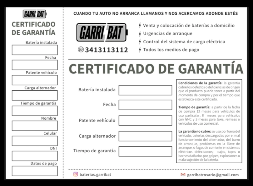 Garantía