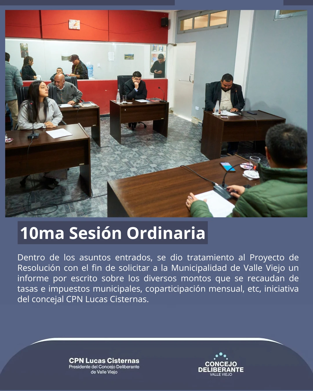 Concejo Deliberante Valle Viejo 28 Sesión