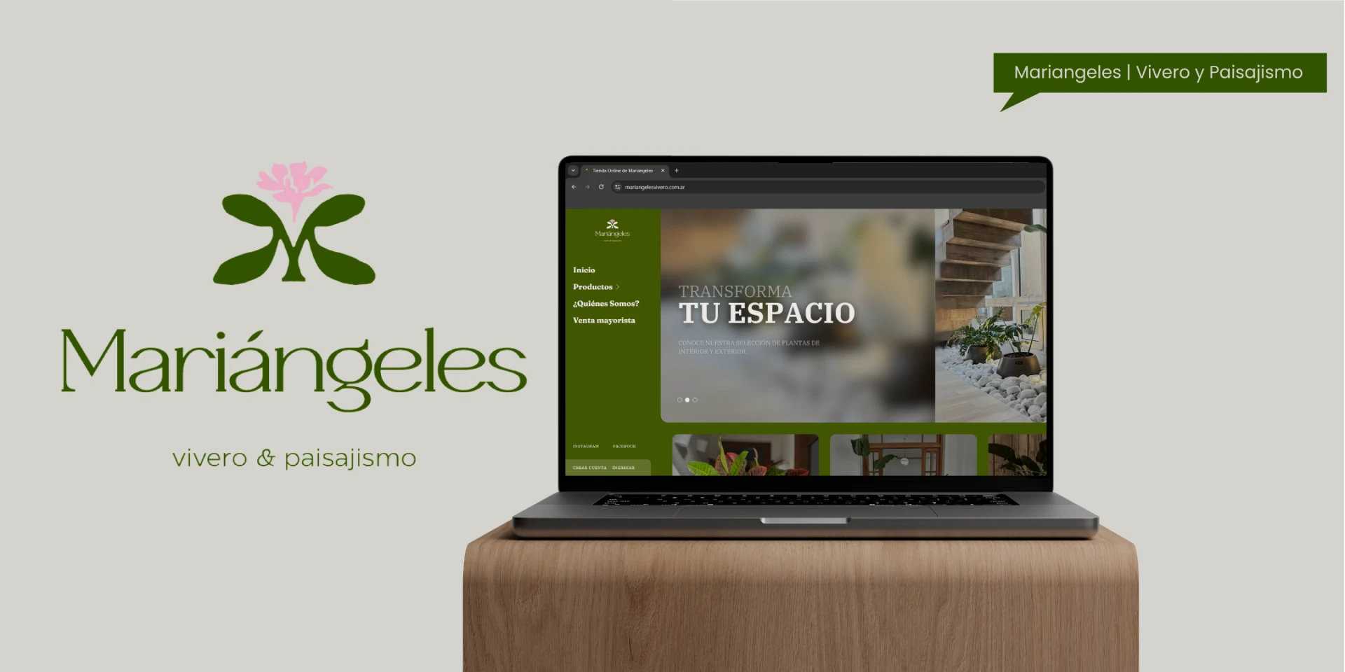 Diseño tienda online | Mariangeles