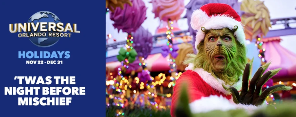 La alegre celebración de las fiestas de Universal Orlando Resort regresa