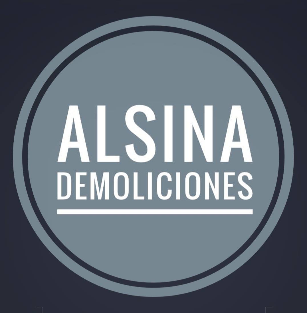 D e m o l i c i o n e s   -   A l s i n a