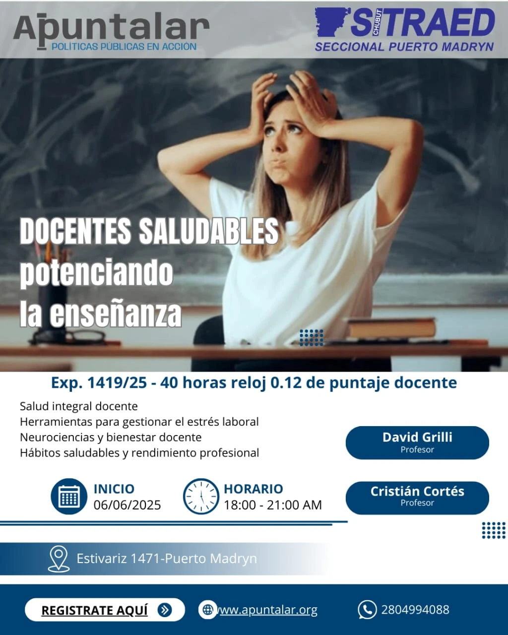 DOCENTES SALUDABLES, POTENCIANDO LA ENSEÑANZA